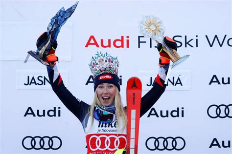 mikaela shiffrin nude|Mikaela Shiffrin: Doing OK after WCup giant slalom crash